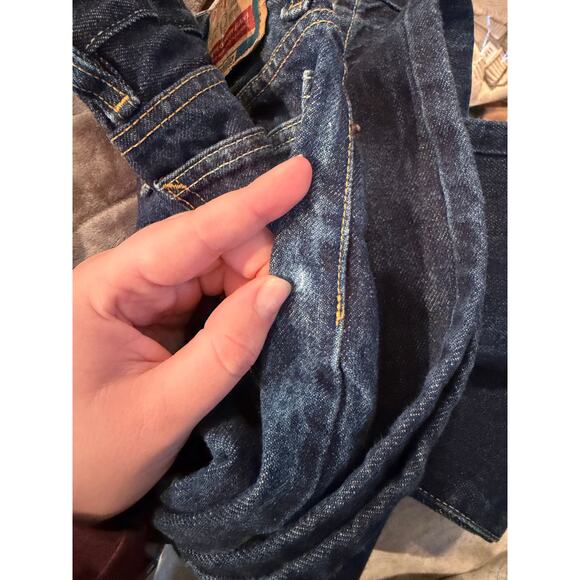 Diesel Mens Fanker Jeans Vintage 26x31 Bootcut Dark Wash - Picture 9 of 9